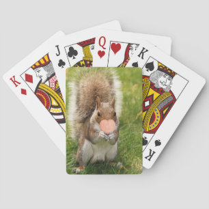 Kiss Me Squirrel Playing Cards Spielkarten