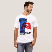'KISS ME TOADLY'-T - Shirt (Vorne ganz)