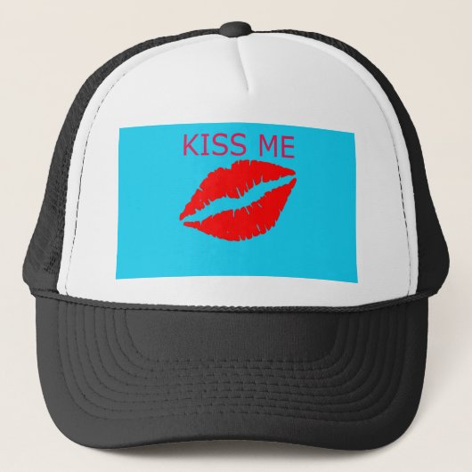 Kiss Me Truckerkappe (Vorderseite)