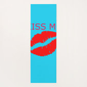 Kiss Me Yogamatte (Rückseite)