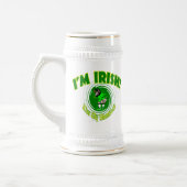 Kiss mein Kleeblatt Steins Bierglas (Links)