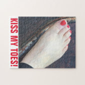 KISS MEIN TOES PUZZLE (Horizontal)