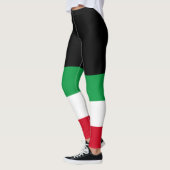 Kiss meine Cannoli lustige italienische Flagge Leggings (Links)