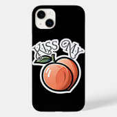 Kiss meine Pfirsichpfirsiche Funny Frucht Case-Mate iPhone Hülle (Rückseite)