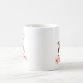 Kiss meinen Affen-Hintern Kaffeetasse (Mittel)