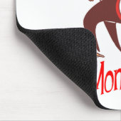 Kiss meinen Affen-Hintern Mousepad (Ecke)