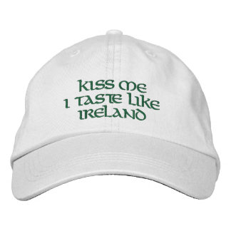 KISS MIR WIE IRLAND-irischer Spaß. Bestickte Baseballkappe