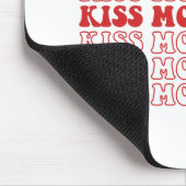 Kiss more Girls Lesbisch Bisexual LGBTQ Monat Mousepad (Ecke)