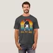 Kiss My A Funny Aie Mama Australian Shepherd 70er T-Shirt (Vorne ganz)