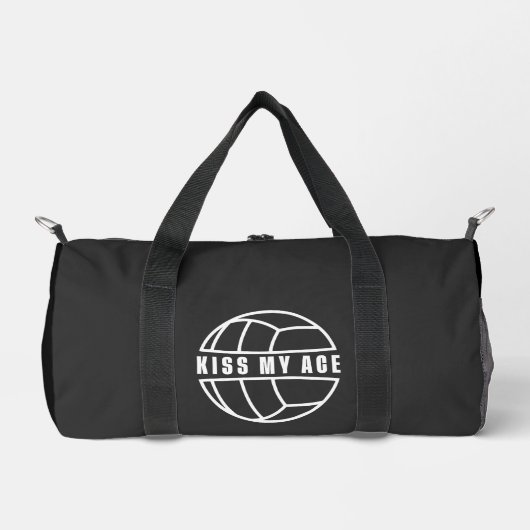 Kiss my Ace Duffle Bag (Vorderseite)