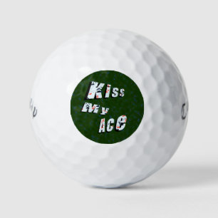 Kiss My Ace, Funny, Golfball
