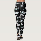 Kiss My Ace, Ladys Black Poker Logo Leggings (Rückseite)