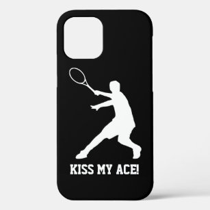 KISS MY ACE lustige Tennisspielerin zitieren perso iPhone 12 Hülle