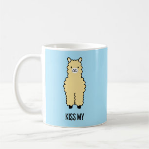 Kiss my Alpacass Funny Kaffeetasse