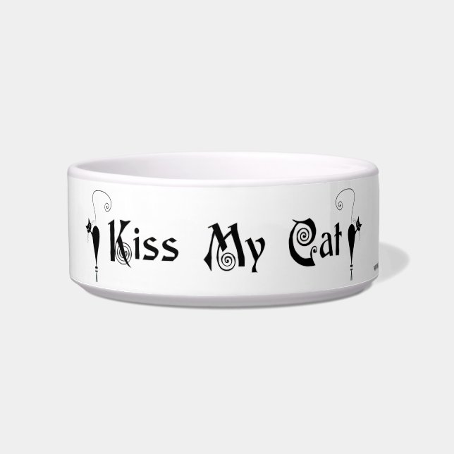 Kiss My Cat Napf (Vorderseite)