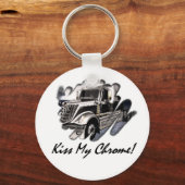Kiss My Chrome! Schlüsselanhänger (Vorderseite)