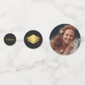 Kiss My Class Goodbye Foto Konfetti (Rückseiten)