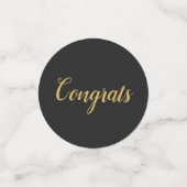 Kiss My Class Goodbye Foto Konfetti (Klein Vorderseite)