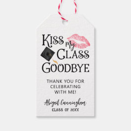 Kiss My Class Goodbye Funny Abschluss Danke Geschenkanhänger