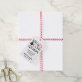 Kiss My Class Goodbye Funny Abschluss Danke Geschenkanhänger (Mit Garn)