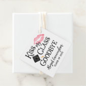 Kiss My Class Goodbye Funny Abschluss Geschenkanhänger (Beispiel)