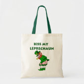 Kiss My Leprechaun Tote Bag Tragetasche (Vorne)
