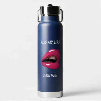 Kiss My Lips Darling - LGBTQ Trinkflasche