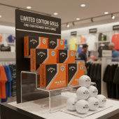 'Kiss my putt' Cheeky Funny Gift Friends Vaters Golfball