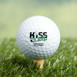 Kiss My Putt Golfball