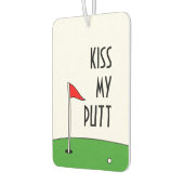 Kiss My Putt Kurz-Auto-Lufterfrischer Autolufterfrischer (Links)