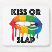 KISS ODER SLAP MOUSEPAD (Vorne)