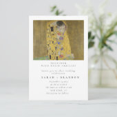 Kiss Old painting Einladung (Stehend Vorderseite)