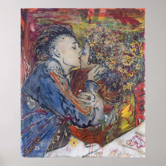 "Kiss" Poster (Vorne)