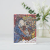 "Kiss" Postkarte (Stehend Vorderseite)