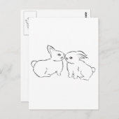 Kiss Postkarte (Vorne/Hinten)