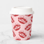 Kiss Print Pappbecher (Links)