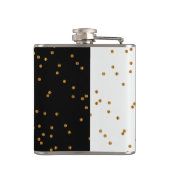 Kiss Red Lips Flachmann (Rückseite)