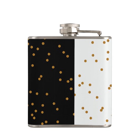 Kiss Red Lips Flachmann (Rückseite)