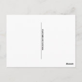 KISS RED LIPS MOUTH POSTCARD POSTKARTE (Rückseite)