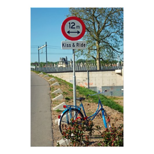 Kiss & Ride Fotodruck (Vorne)