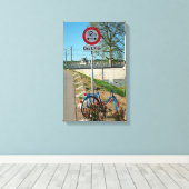 Kiss & Ride Leinwanddruck (Insitu (Holzboden))