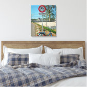 Kiss & Ride Leinwanddruck (Insitu (Schlafzimmer))