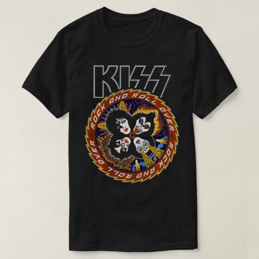 KISS Roll over T-Shirt (Design vorne)