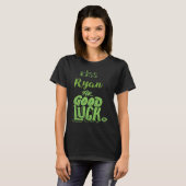 Kiss Ryan For Good Luck  St Patricks T-Shirt (Vorne ganz)