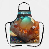 Kiss The Cook Food Koch Kitchen GRILLEN Baker Crys Schürze (Vorderseite)