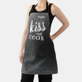 Kiss The Cook Food Koch Kitchen GRILLEN Baker Glit Schürze (InSitu)