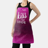 Kiss The Cook Food Koch Kitchen GRILLEN Baker Glit Schürze (InSitu)