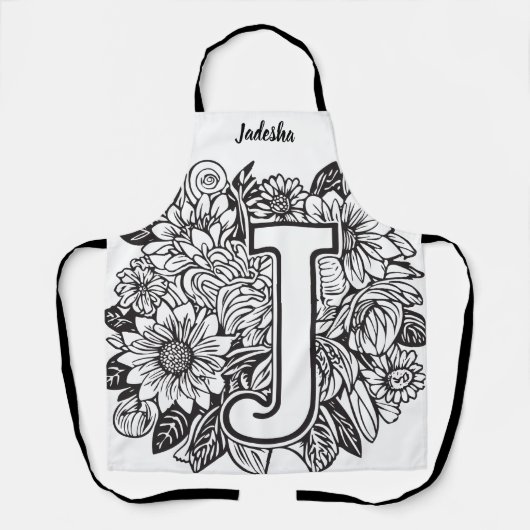 Kiss The Cook Food Koch Kitchen GRILLEN Baker Mono Schürze (Vorderseite)