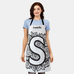 Kiss The Cook Food Koch Kitchen GRILLEN Baker Mono Schürze