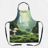 Kiss The Cook Food Koch Küche GRILLEN Baker Mushro Schürze (Vorderseite)